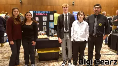 Manchester Students Shine at State Capitol Technology Showcase