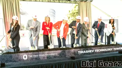 Ohio State breaks ground on Timashev Technology Tower in Columbus Innovation District